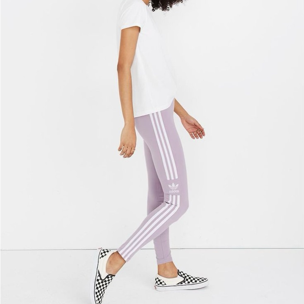 Adidas lavender leggings